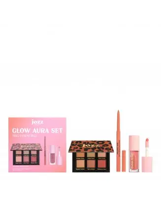 Coffret Glow Aura Trio Essentials  - Jozz Beauty - Maquillage - Visuel 1