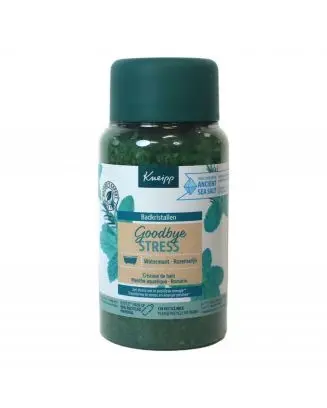 Cristaux de Bain Goodbye Stress Menthe Aquatique - Romarin 600g