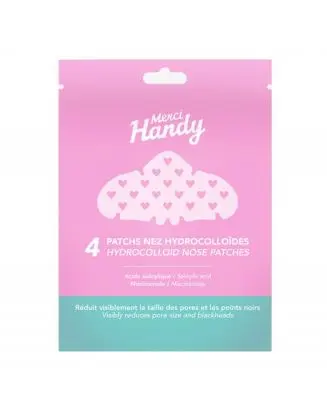 Patchs Nez Hydrocolloïdes Points Noirs & Pores Dilatées 4 patchs