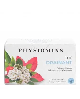 Thé Drainant  Draine l'Excés d'Eau  20 Sachets 