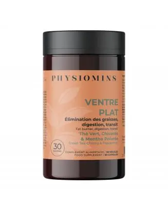 Ventre Plat Élimination des Graisses, Digestion, Transit 60 Gélules