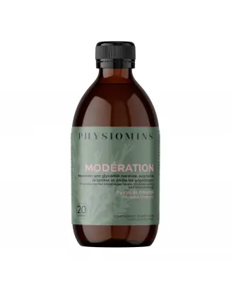 Modération Maintient une Glycémie Normale, Augmente la Satiété & Limite les Grignotages 500ml