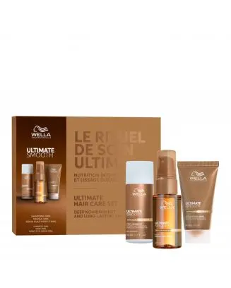 Coffret Ultimate Smooth Shampooing, Masque & Sérum 
