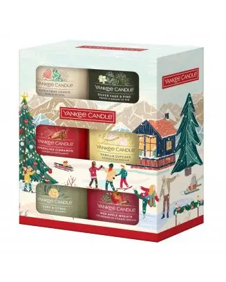 Collection Après-Ski Coffret 6 Mini Bougies Votives 