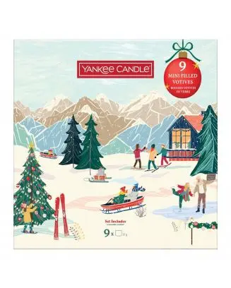 Collection Après-Ski Coffret 9 Mini Bougies Votives 