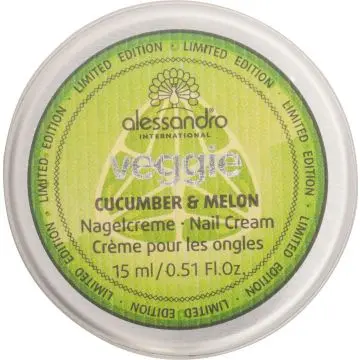 Crème ongles  Crème ongles Concombre/Melon - Pot 15ml - Alessandro - Soin - Visuel 1