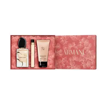 Coffret Sì Eau de Parfum 50ml, Lait Corps & Miniature  - Giorgio Armani - Parfum - Visuel 3