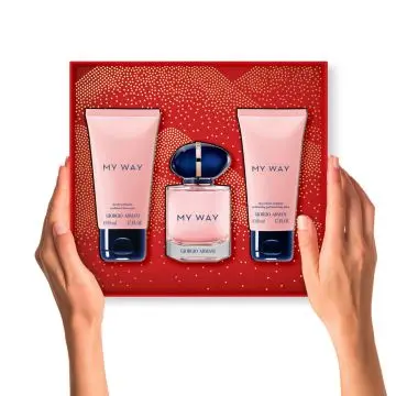 Coffret My Way Eau de Parfum 50ml, Lait Corps & Gel Douche  - Giorgio Armani - Parfum - Visuel 3