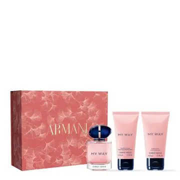 Coffret My Way Eau de Parfum 50ml, Lait Corps & Gel Douche  - Giorgio Armani - Parfum - Visuel 1 Coffret My Way Eau de Parfum 50ml, Lait Corps & Gel Douche  - Giorgio Armani - Parfum - Visuel 1