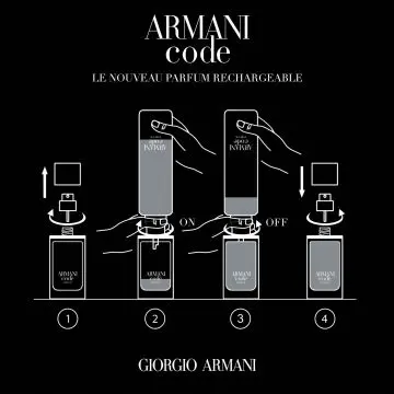 Armani Code Parfum Recharge 150 ml - Giorgio Armani - Parfum - Visuel 4