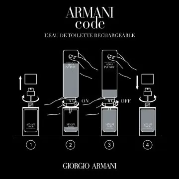 Armani Code Recharge Eau de Toilette 150ml - Giorgio Armani - Parfum - Visuel 4