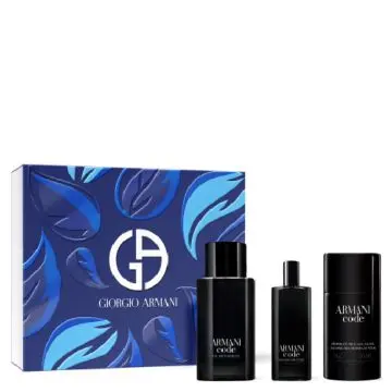 Coffret Armani Code Eau de Toilette 75ml, Miniature & Déodorant  - Giorgio Armani - Parfum - Visuel 1