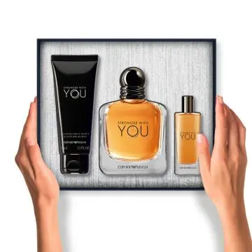 Coffret Stronger With You Eau de Toilette 100ml, Gel Douche & Format Voyage 