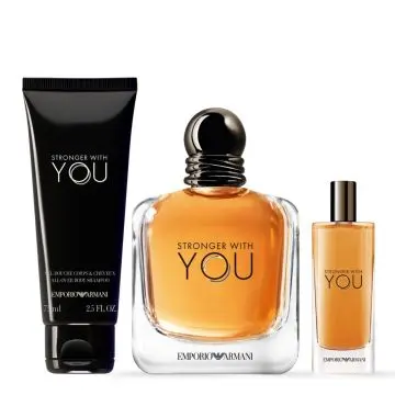 Coffret Stronger With You Eau de Toilette 100ml, Gel Douche & Format Voyage 