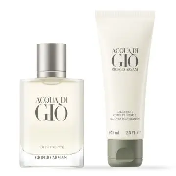 Coffret Acqua di Giò Eau de Toilette 50ml & Gel Douche  - Giorgio Armani - Parfum - Visuel 2