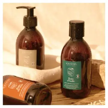 Bain Matinal Savon Liquide Exfoliant Verveine Citronnée 300ml - AQUI D'AIA - Soin - Visuel 2