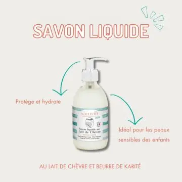 Coffret Enfant - Lait de Chèvre & Beurre de Karité Savon liquide, Savon Solide & Savon Chat  - AQUI D'AIA - Soin - Visuel 3