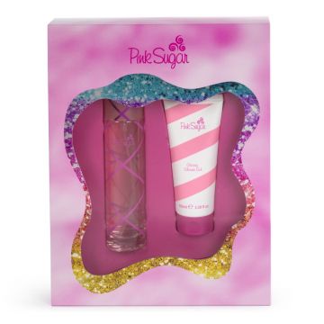 Coffret Pink Sugar Eau de Toilette 100ml & Gel Douche  - Pink Sugar - Parfum - Visuel 1