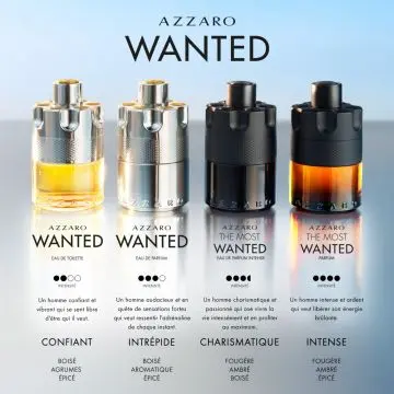 Coffret Azzaro Wanted Eau de Toilette 50ml & Shampoing Cheveux & Corps  - Azzaro - Parfum - Visuel 4
