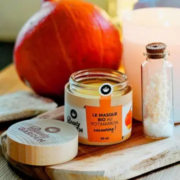 Masque bio potimarron Cocooning  Pot 50ml - Beauty Garden - Soin - Visuel 2