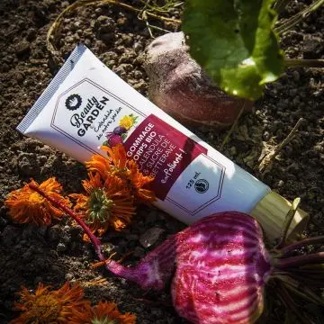 Gommage bio corps calendula sucre betterave Exfoliant  Tube 125ml - Beauty Garden - Soin - Visuel 2