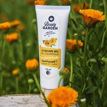 Baume bio calendula toute la famille Nourrissant  Tube 125ml - Beauty Garden - Soin - Visuel 2