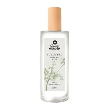 Huile bio Reine des prés Détox  Flacon 100ml  - Beauty Garden - Soin - Visuel 1