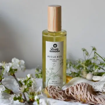 Huile bio Reine des prés Détox  Flacon 100ml  - Beauty Garden - Soin - Visuel 2