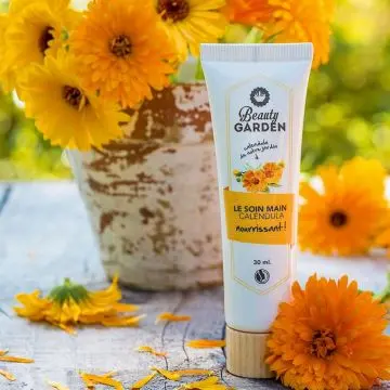 Soin main bio calendula Nourrissant TUBE  Tube 30ml - Beauty Garden - Soin - Visuel 2