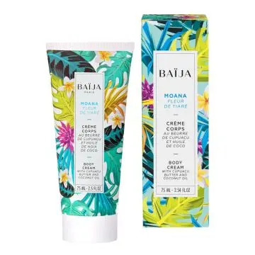 Moana - Fleur de Tiaré Crème Corps Tube 75ml - Baïja - Soin - Visuel 1