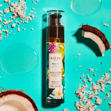 Moana - Fleur de Tiaré Huile Corps et Bain Flacon 50ml - Baïja - Soin - Visuel 2