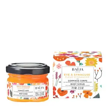 Eté à Syracuse - Fleur d'Oranger Gommage Corps Pot 60ml - Baïja - Soin - Visuel 1