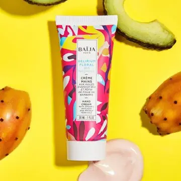 CRÈME MAINS DELIRIUM FLORAL Crème mains veloutée Iris Patchouli Tube 30ml - Baïja - Soin - Visuel 2