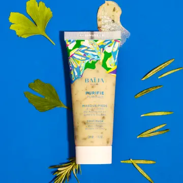 Masque Pieds Purifiant Extrait de Romarin & Ginkgo Biloba 30ml - Baïja - Soin - Visuel 2 Masque Pieds Purifiant Extrait de Romarin & Ginkgo Biloba 30ml - Baïja - Soin - Visuel 2