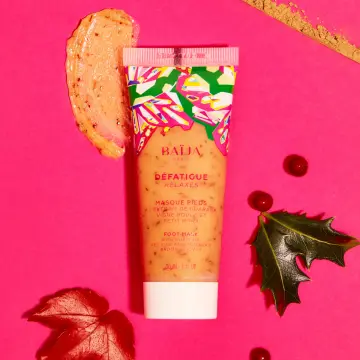 Masque Pieds Défatiguant Guarana, Vigne Rouge & Petit Houx 30ml - Baïja - Soin - Visuel 2 Masque Pieds Défatiguant Guarana, Vigne Rouge & Petit Houx 30ml - Baïja - Soin - Visuel 2