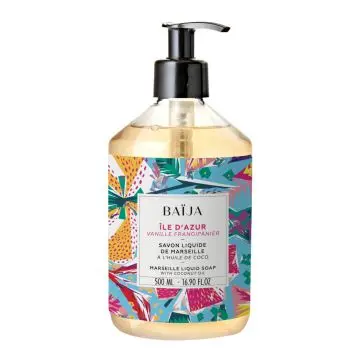 Île d'Azur Savon Liquide 500ml - Baïja - Soin - Visuel 1 Île d'Azur Savon Liquide 500ml - Baïja - Soin - Visuel 1