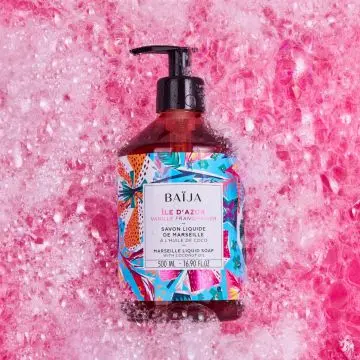 Île d'Azur Savon Liquide 500ml - Baïja - Soin - Visuel 2 Île d'Azur Savon Liquide 500ml - Baïja - Soin - Visuel 2