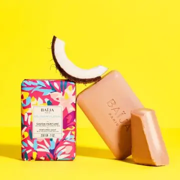 SAVON SOLIDE DELIRIUM FLORAL Savon solide corps et mains Iris Patchouli Solide 200gr - Baïja - Soin - Visuel 2