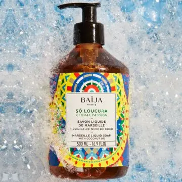 So Loucura - Cédrat Passion Savon Liquide Marseille Corps et Bain Flacon Pompe 500ml - Baïja - Soin - Visuel 2