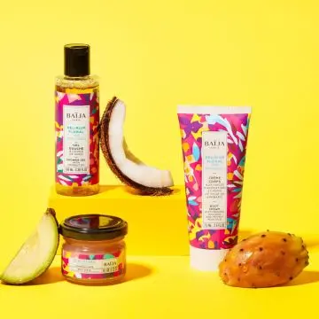 Coffret Delirium Floral Crème Corps, Gommage Corps & Gel Douche  - Baïja - Soin - Visuel 2