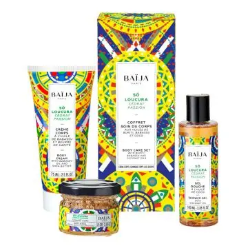 Coffret Rituel Soins Corps Só Loucura Cédrat Passion Coffret Rituel Soins Corps Só Loucura • Cédrat Passion - Baïja - Soin - Visuel 1