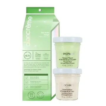 Duo Visage Masque & Exfoliant  - Blancrème - Soin - Visuel 1 Duo Visage Masque & Exfoliant  - Blancrème - Soin - Visuel 1