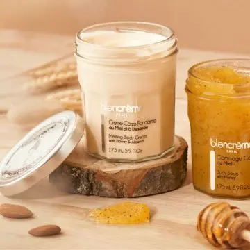 Crème Corps Fondante Miel & Amande 175ml - Blancrème - Soin - Visuel 2