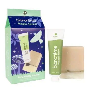 Coffret Duo Mains Pomme Savon & Crème Mains  - Blancrème - Soin - Visuel 1 Coffret Duo Mains Pomme Savon & Crème Mains  - Blancrème - Soin - Visuel 1