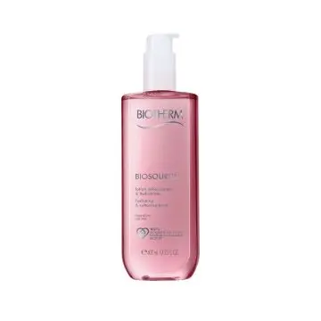 Lotion adoucissante Peaux sèches Biosource 400ml Lotion adoucissante et hydratante 24H Flacon Pompe 400 ml - Biotherm - Soin - Visuel 1