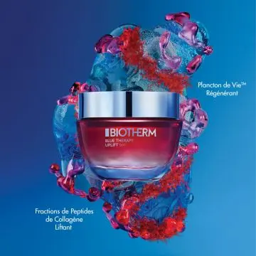 Blue Therapy Uplift Day Crème De Jour Effet Liftant Et Fermeté Pot 75 ml - Biotherm - Soin - Visuel 2