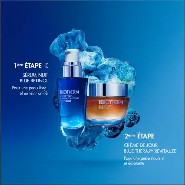 Crème Blue Therapy Revitalize Day Crème De Jour Nutrition Et Éclat Pot 50 ml - Biotherm - Soin - Visuel 4