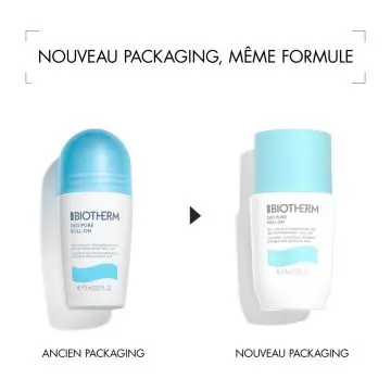 Déodorant Roll-On Deo Pure  75ml Déodorant roll-on 48h Roll-on 75 ml - Biotherm - Soin - Visuel 2
