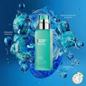 Aquapower Daily Defense SPF 14 75ML Gel hydratant visage pour homme Anti-UV 75ml - Biotherm - Soin - Visuel 2