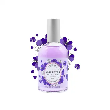 Violettes de Toulouse L'Originale Eau de Toilette 110ml - Berdoues - Parfum - Visuel 2 Violettes de Toulouse L'Originale Eau de Toilette 110ml - Berdoues - Parfum - Visuel 2